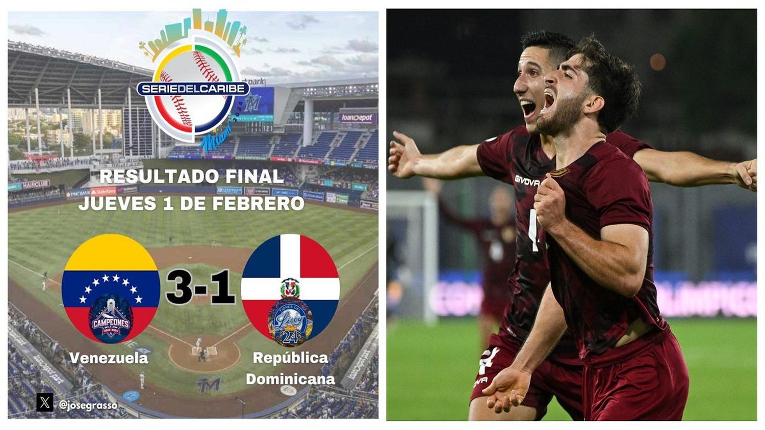 VENEZUELA PA’ENCIMA: así la Vinotinto y los Tiburones lo dieron todo
