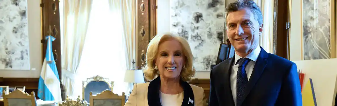 Mirtha respalda a Macri: «Va a volver a ganar»