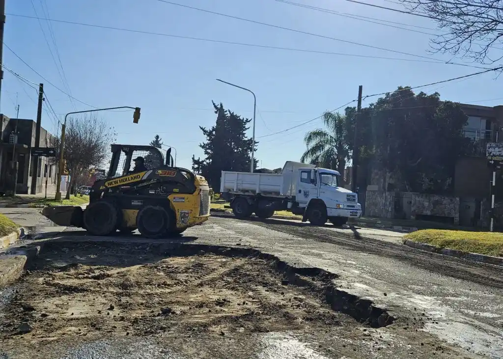 Obras en Crespo