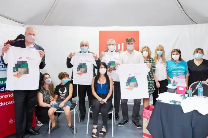 El Gobierno nacional inauguró la campaña Nos vacunamos para ir a la escuela