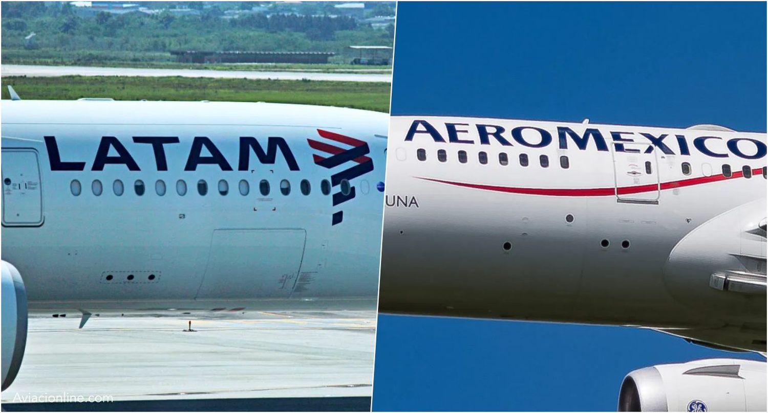 LATAM Brasil y LATAM Colombia ponen en marcha acuerdo de código compartido con Aeroméxico