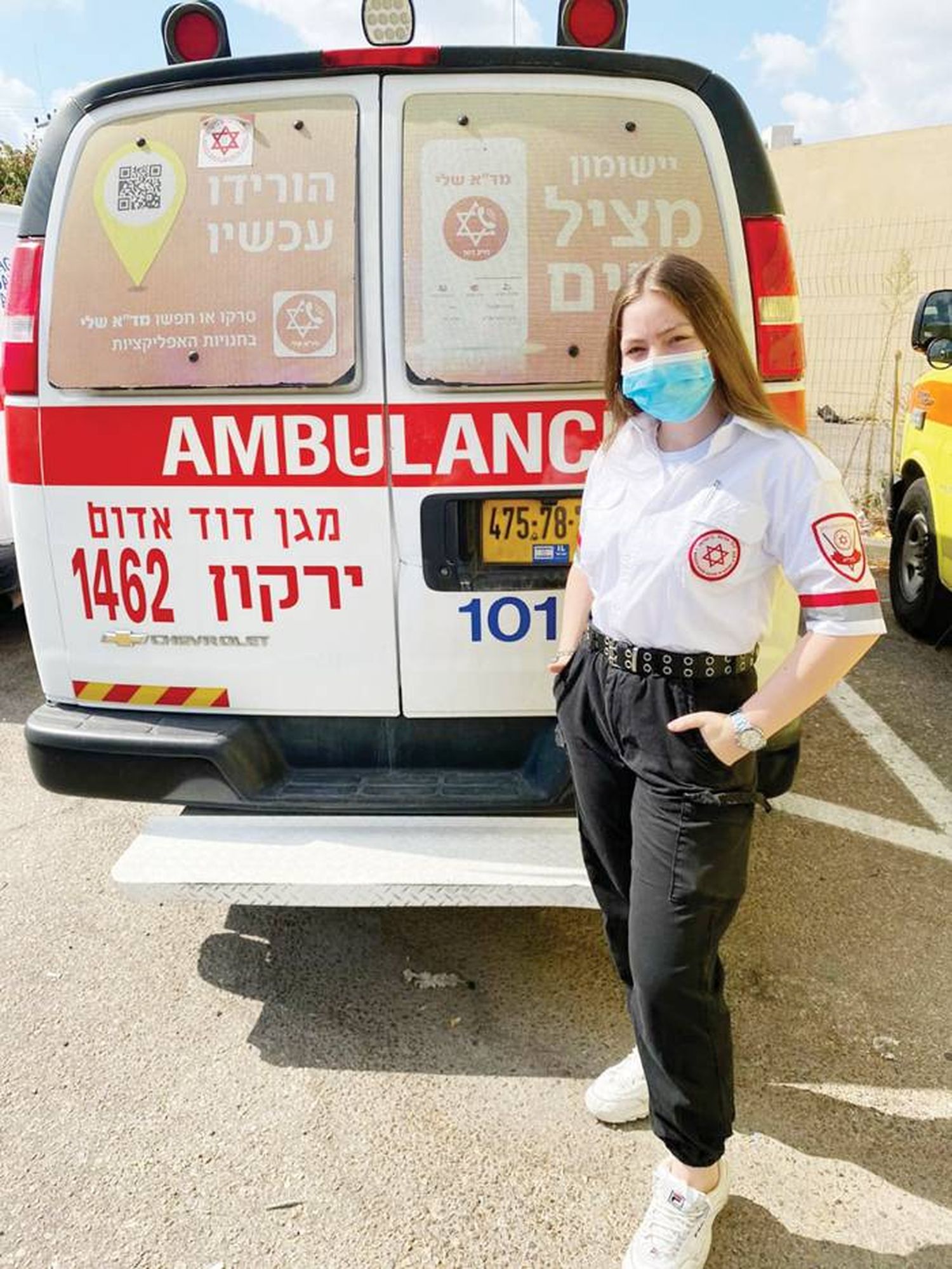 Hija de concordiense, es enfermera voluntaria en Israel