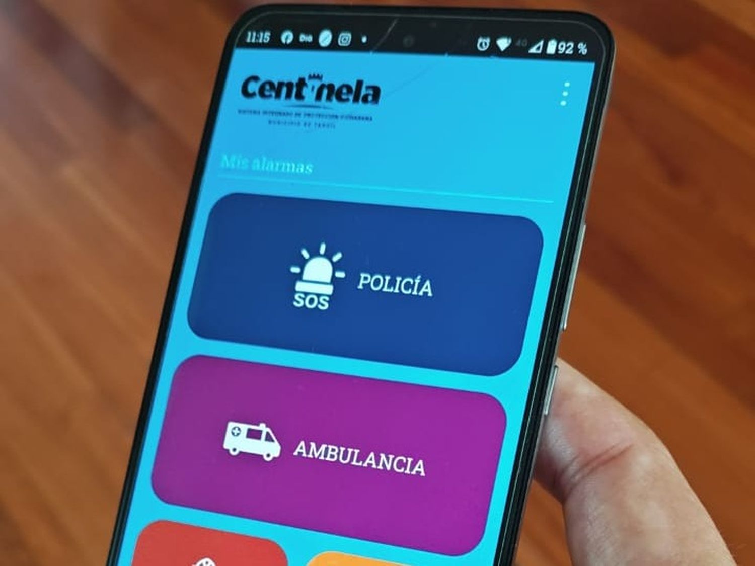 El Municipio presentó la nueva versión de app Centinela a las autoridades de la Cámara Empresaria