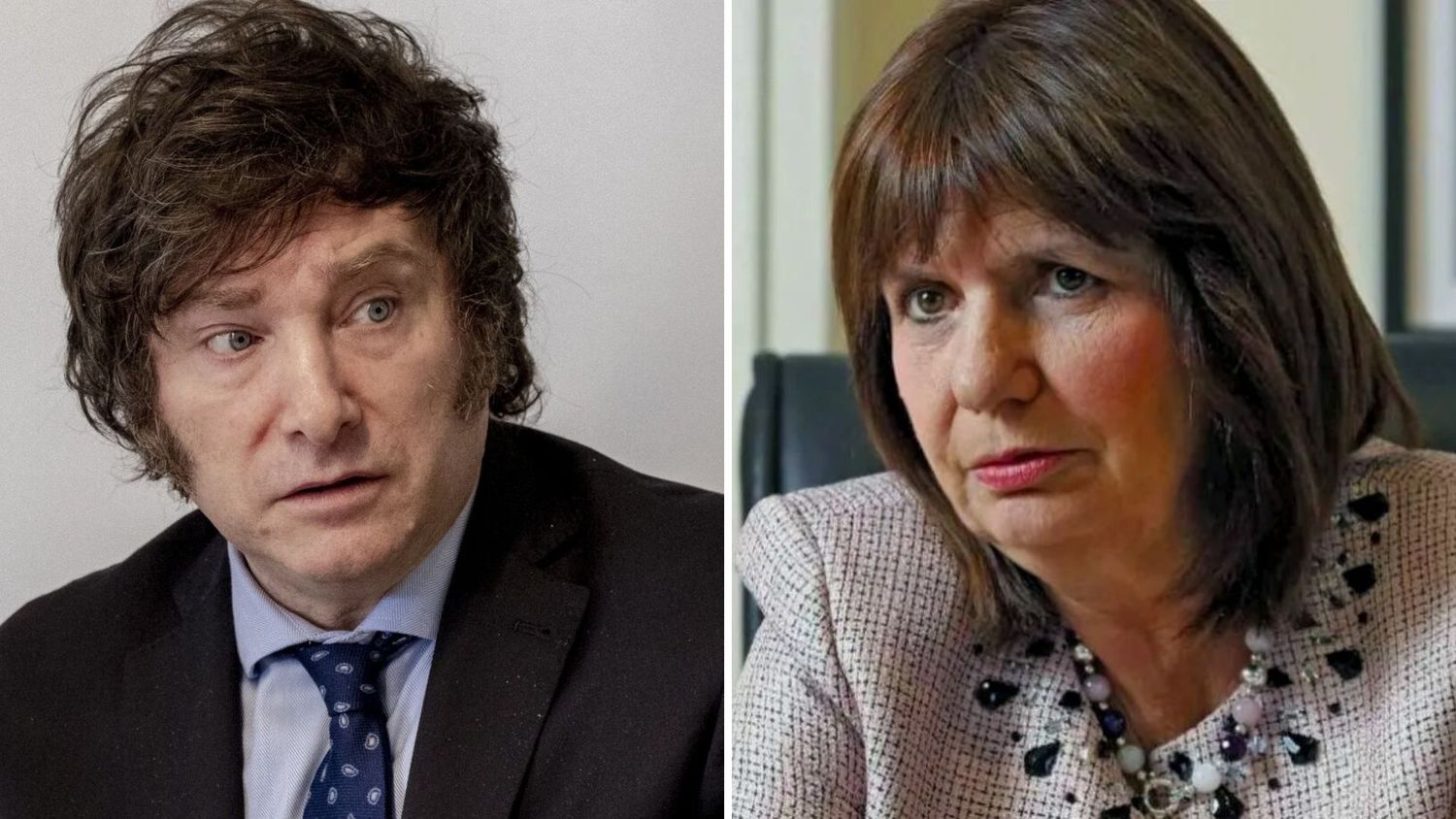 En todos los ámbitos, Bullrich y Milei se disputan parte del electorado opositor.