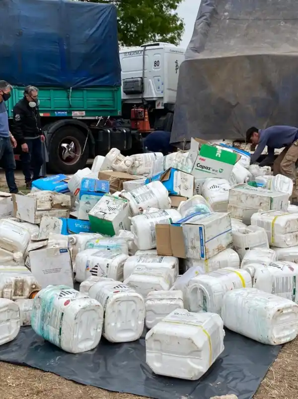 Este jueves 16 se realizará una nueva jornada de recolección de envases de agroquímicos