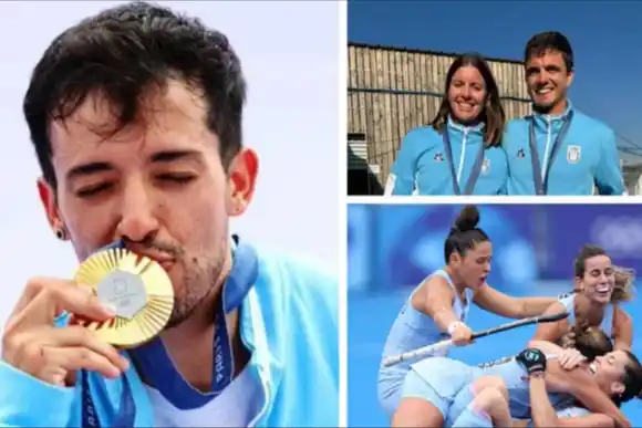 Argentina cerró su participación con tres medallas y tres diplomas