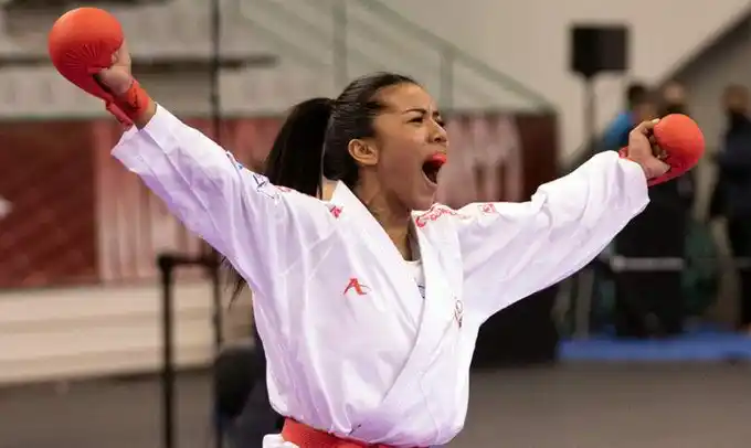 ¡ORGULLO VENEZOLANO! Yorgelis Salazar consigue su tercer título en la Karate 1-Premier League en Rabat