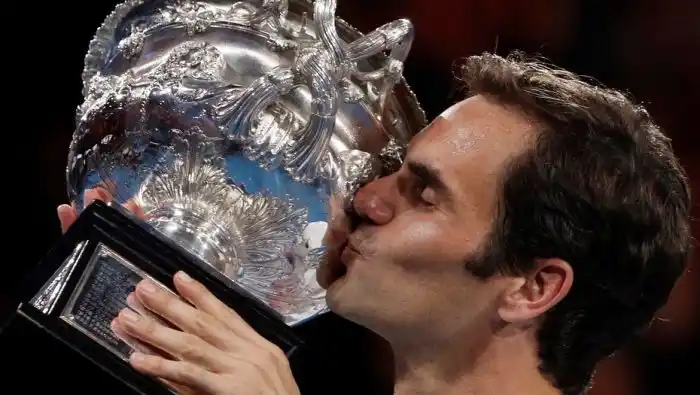 Federer ganó el Abierto de Australia y obtuvo su vigésimo Grand Slam