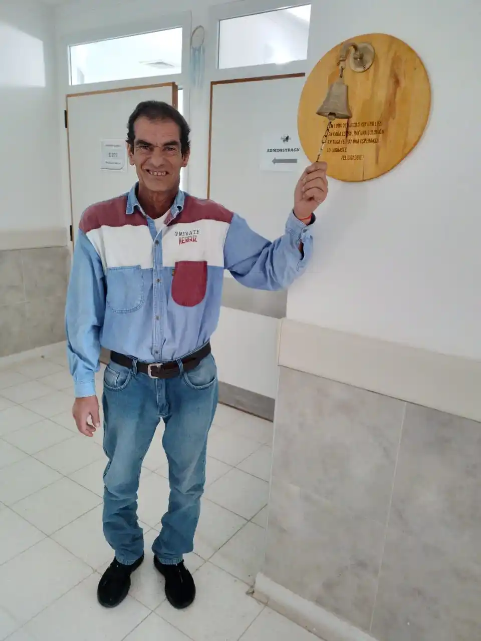 La campana de la esperanza volvió a sonar