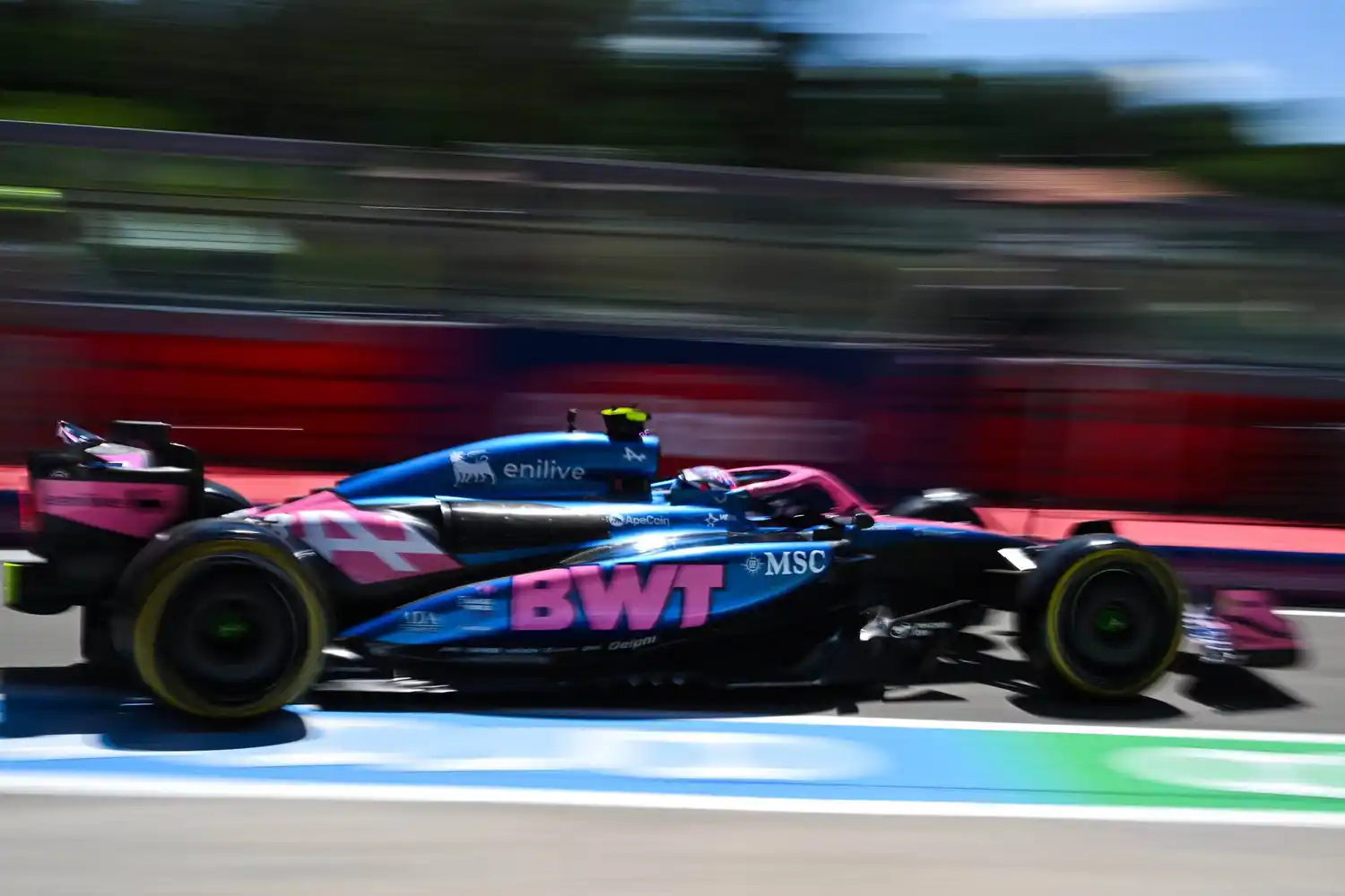 Colapinto fue de menos a más en Imola.