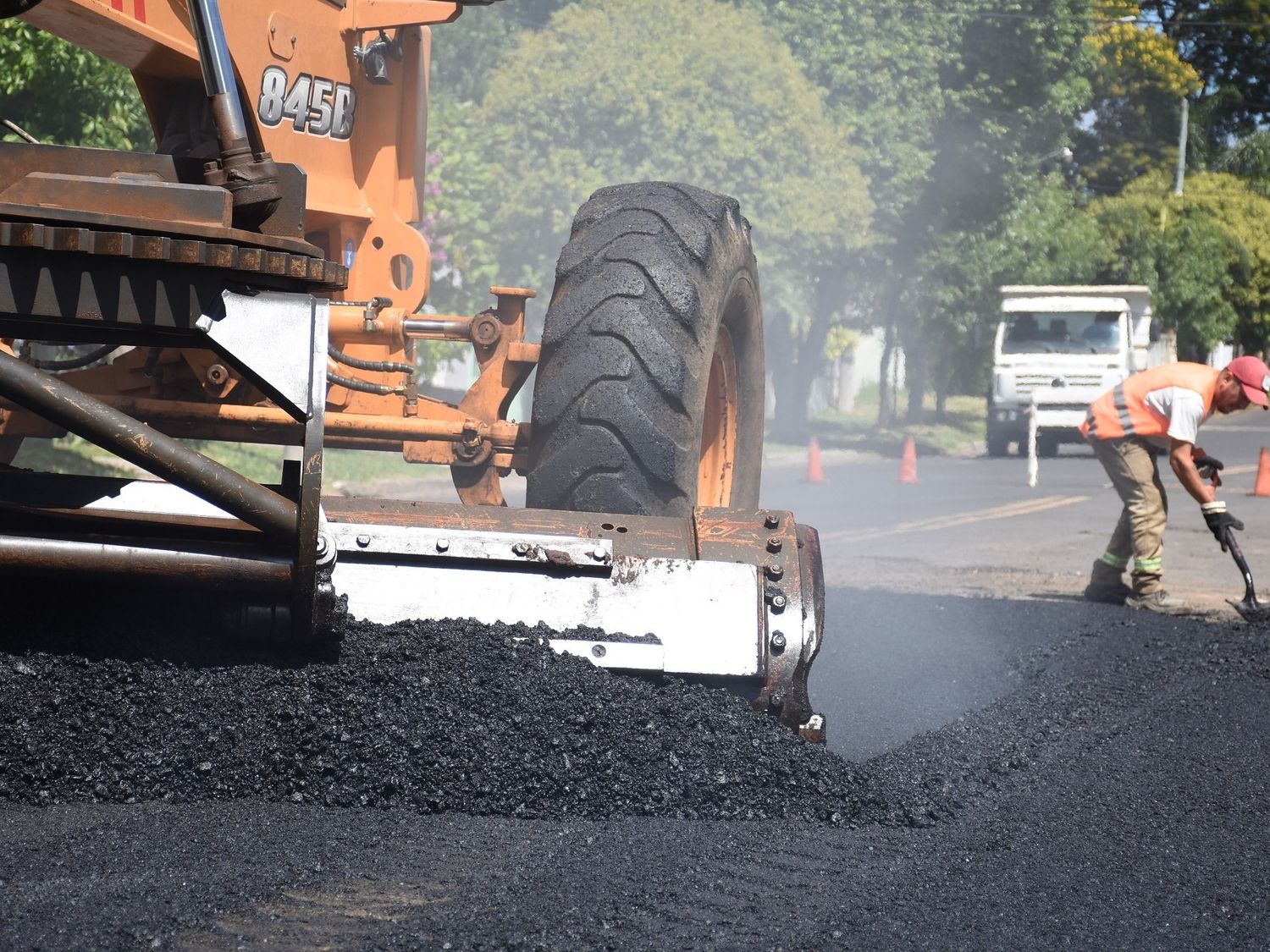 Programa de arreglo y bacheo de calles