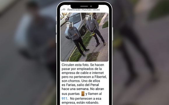 De qué se trató la fake news de falsos operarios delincuentes que se viralizó en la Provincia de Buenos Aires