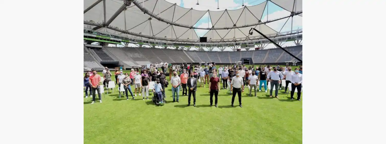 Kicillof presentó un programa para acompañar el retorno del deporte en provincia