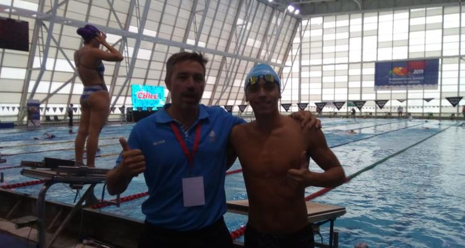 Bruno Giles cerró su actuación en el Sudamericano con tres finales