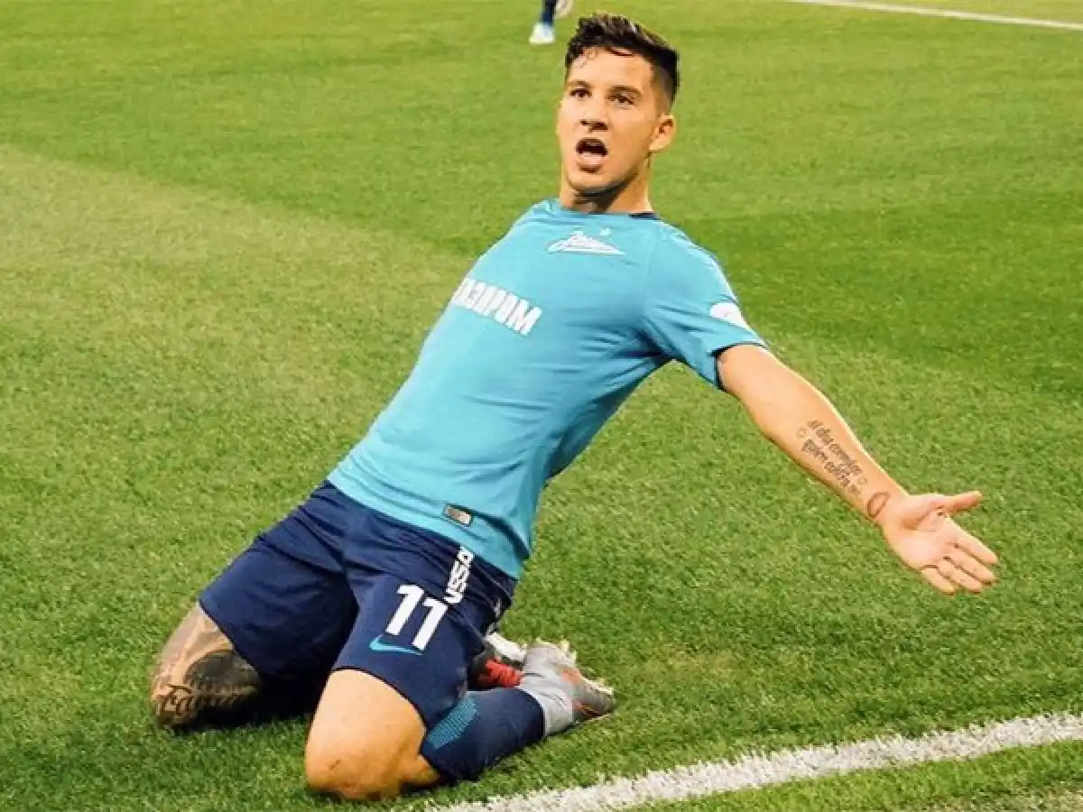 Driussi anotó en la goleada del Zenit