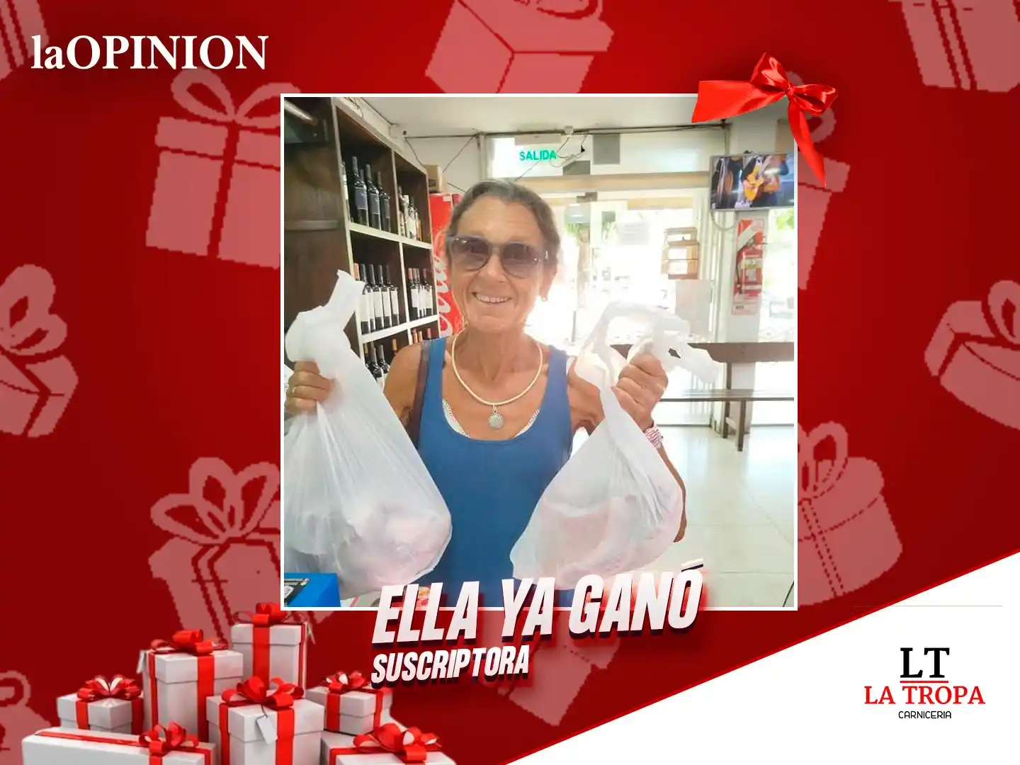 Susana ya retiró sus premios de La Gorda.