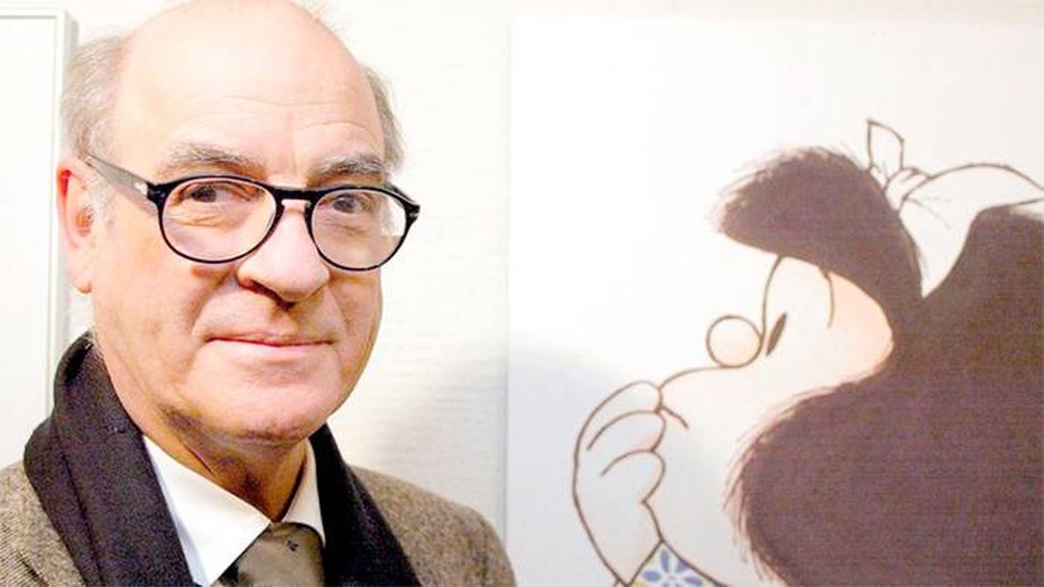 Murió Quino, el artista gráfico y creador de Mafalda