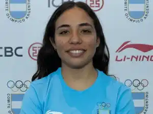 La rafaelina Julia Lambert culminó 10°. Foto: COA