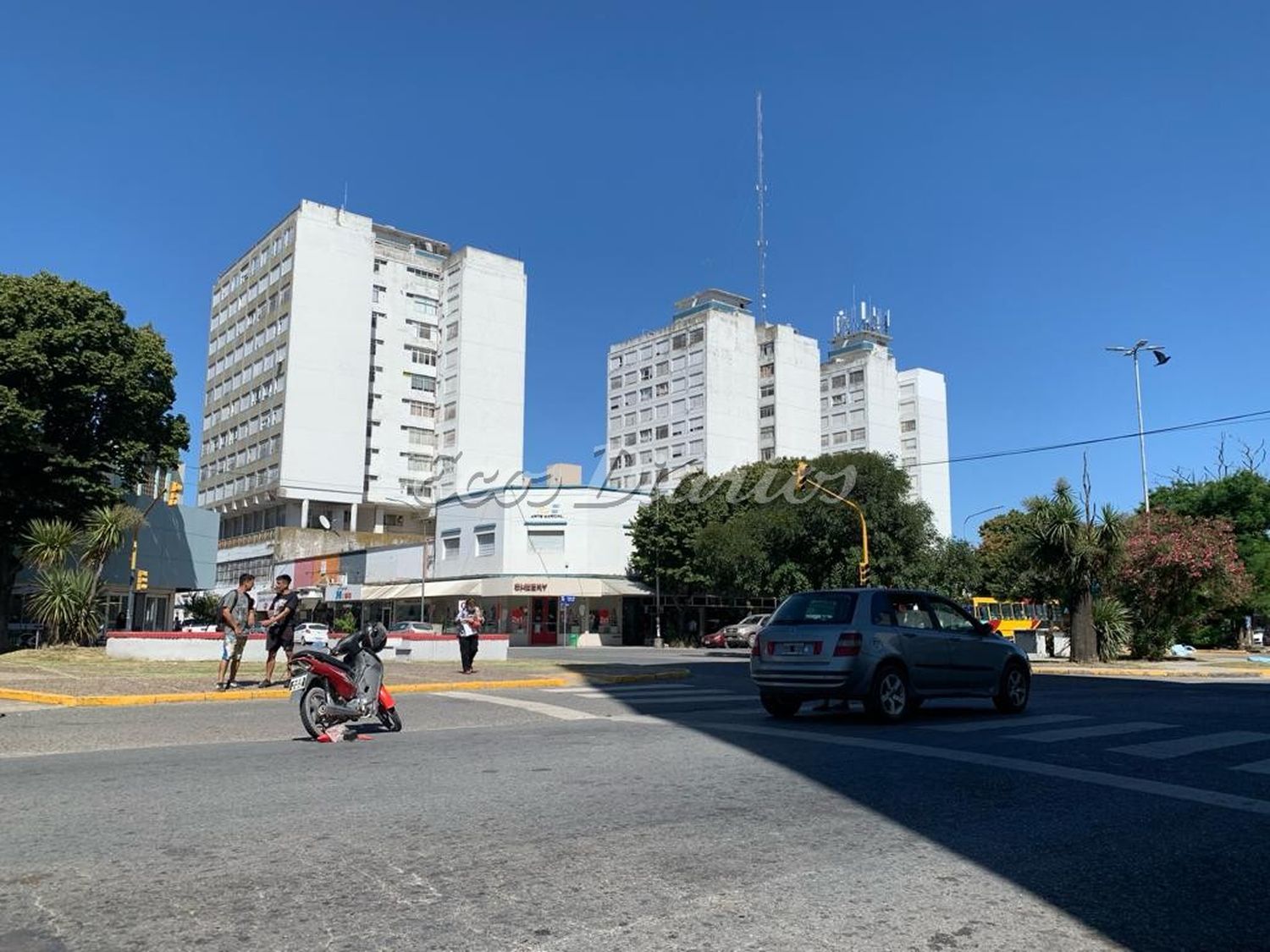 El accidente