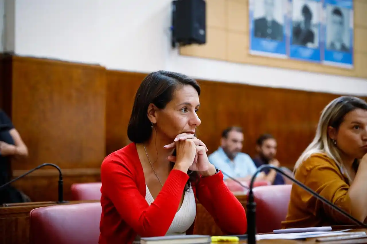 La concejal Eva Ayala.