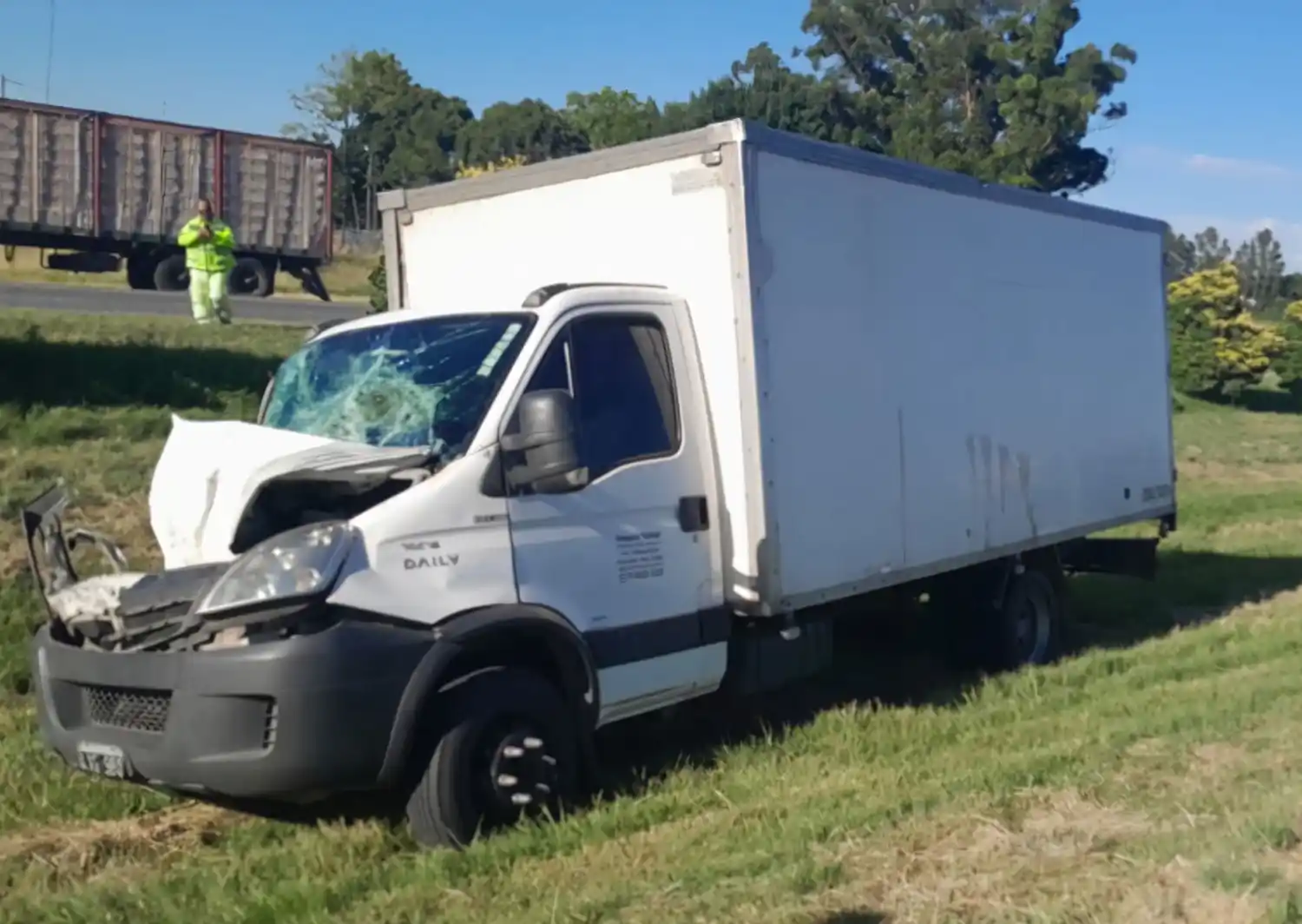 Ambos conductores fueron trasladados a la Guardia del Hospital.