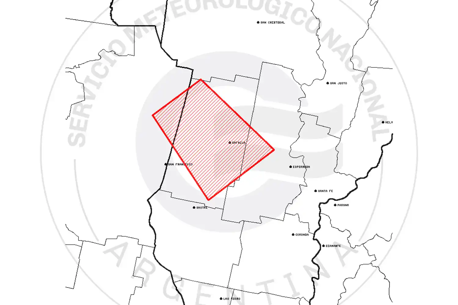 alerta a corto plazo