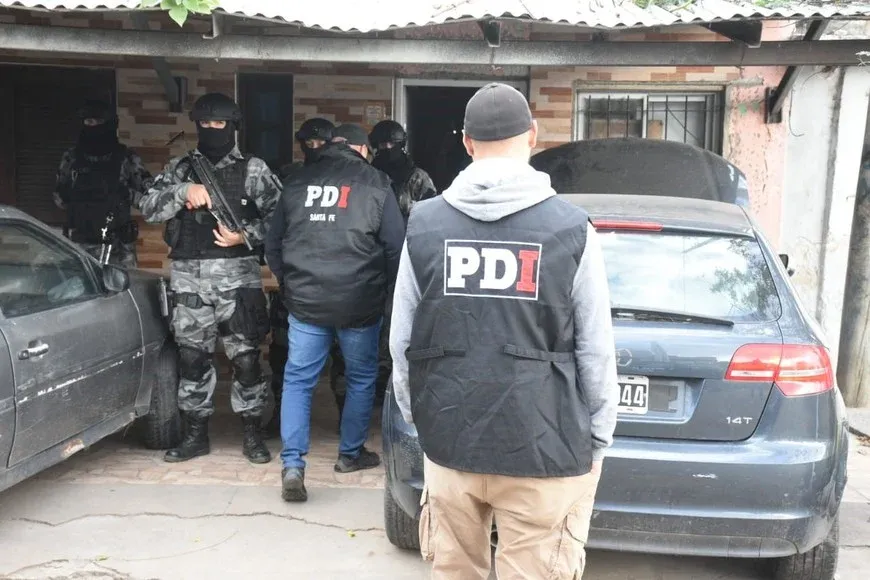 La mayoría de las requisas se realizaron en zona de pasillos de barrio Barranquitas. Crédito: Guillemo Di Salvatore