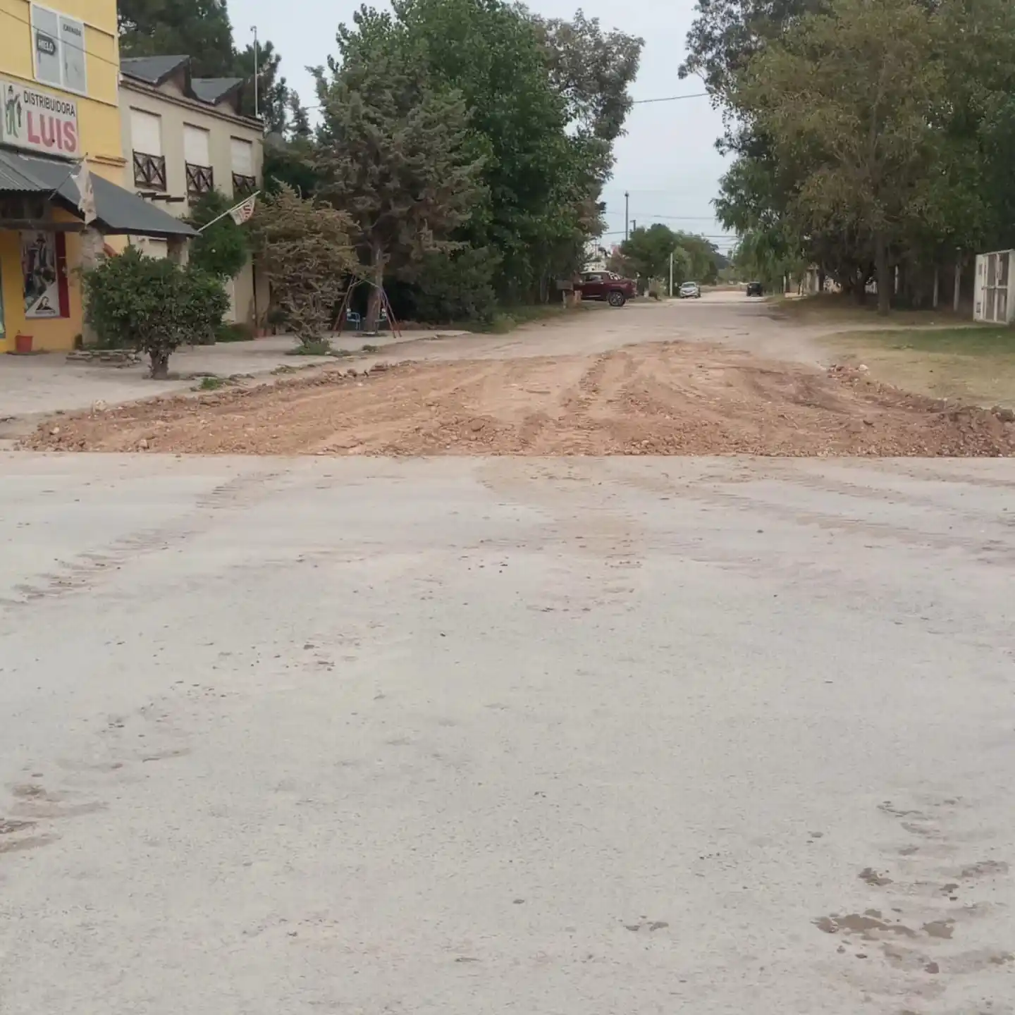 Claromecó: se realizan arreglos en Avenida 27