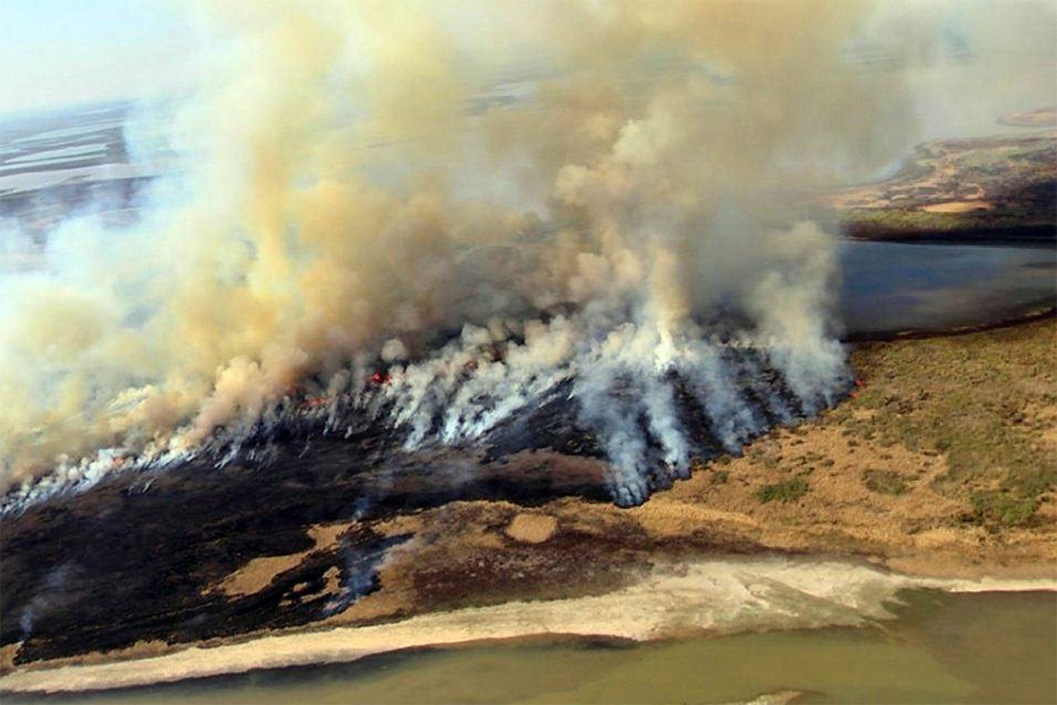 Incendios en el Delta: la Corte admitió  demanda contra el gobierno de Entre Ríos