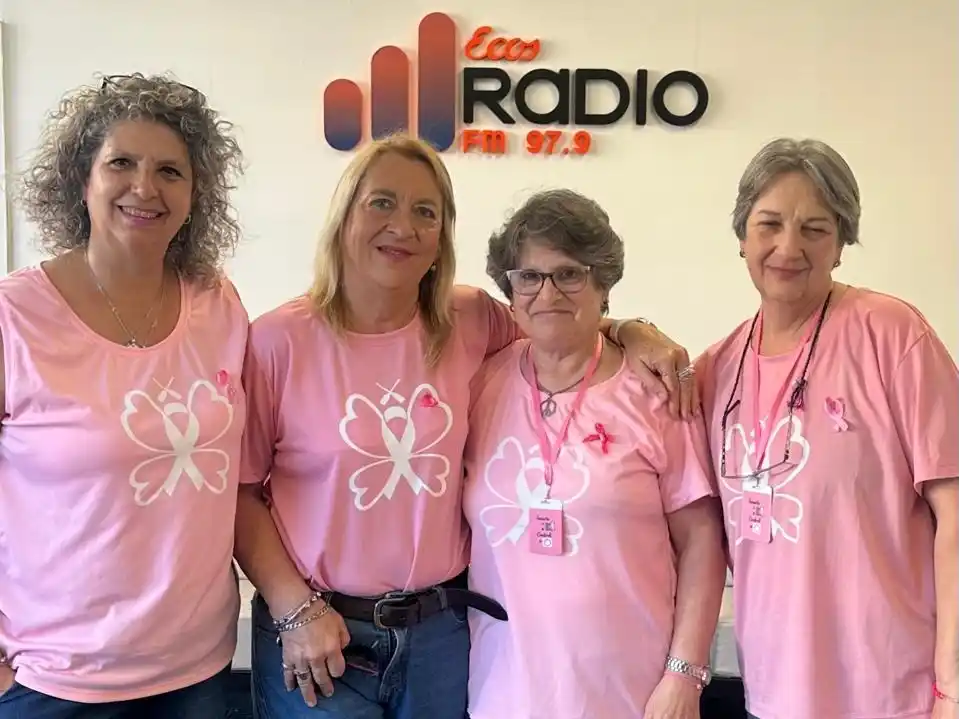 Silvina Mender Carolina Granero Cristina Melo Silvana Issin en Ecos Radio