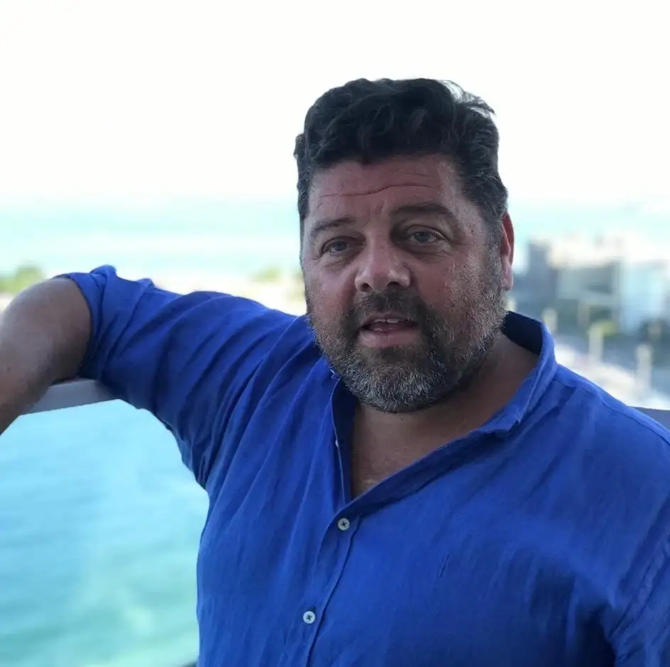 Franco Cabrera representó a los bares y restaurantes de la ciudad.