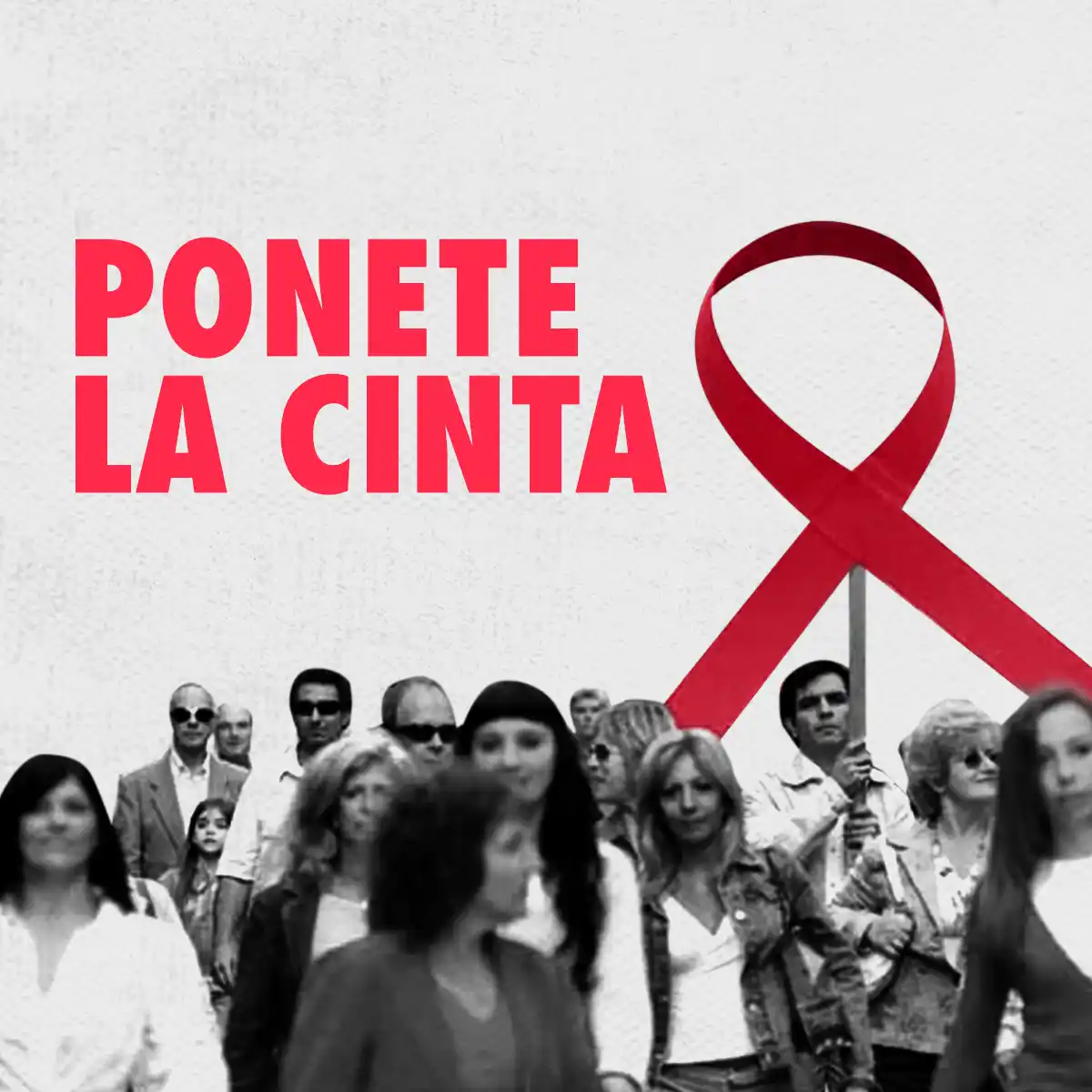 Día mundial del sida: “Ponete la cinta”