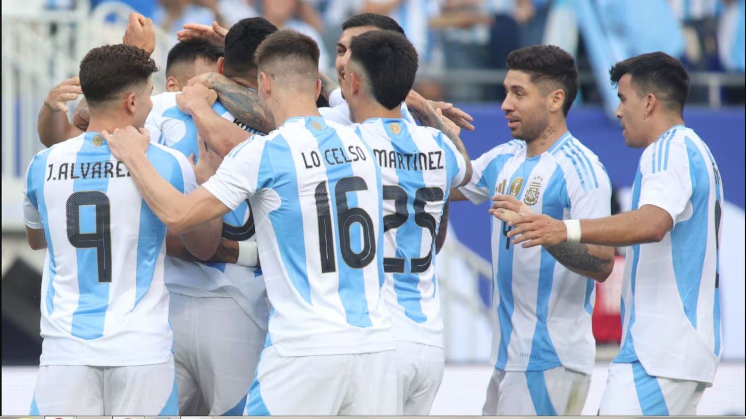 Argentina-Canadá: el equipo que pondrá Scaloni para buscar meterse en la final