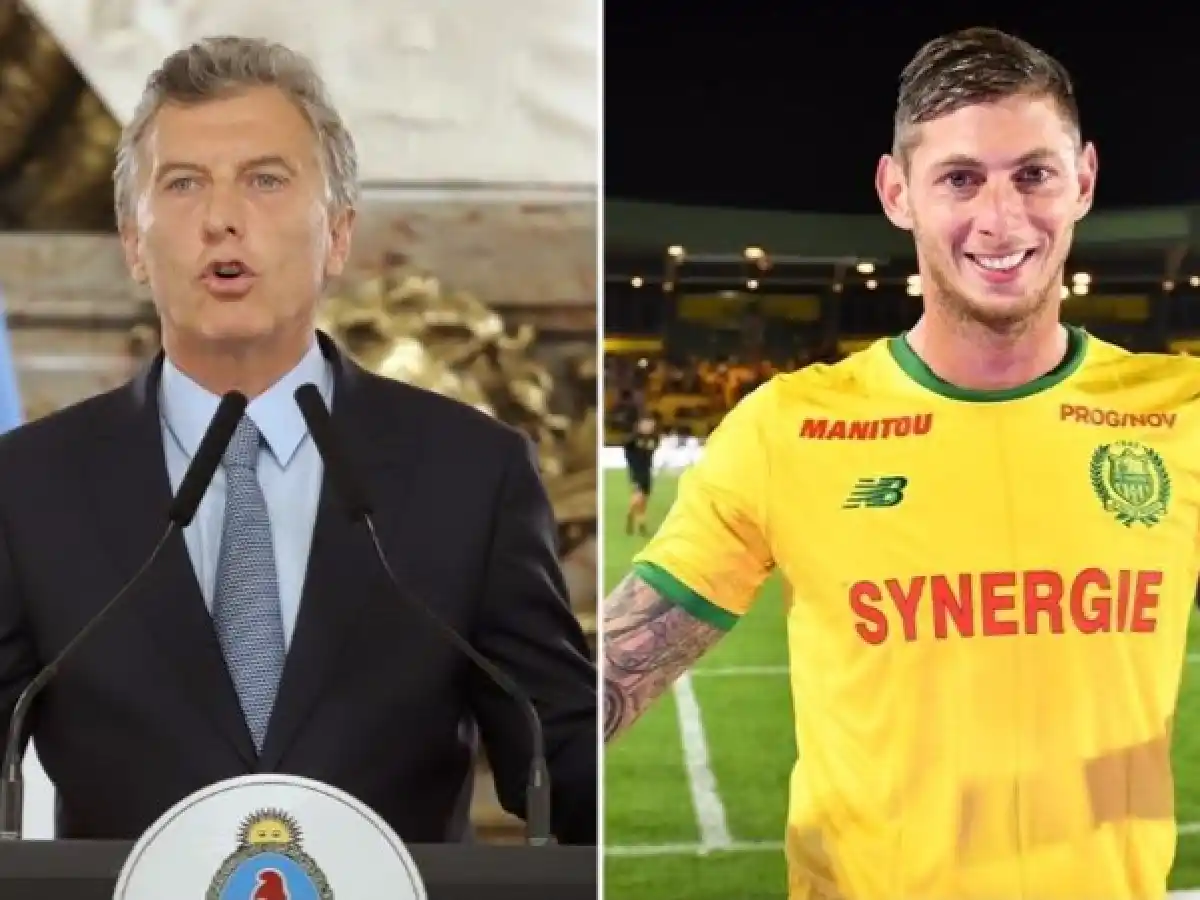  Macri solicitó a Inglaterra y Francia que reanuden la búsqueda de Emiliano Sala