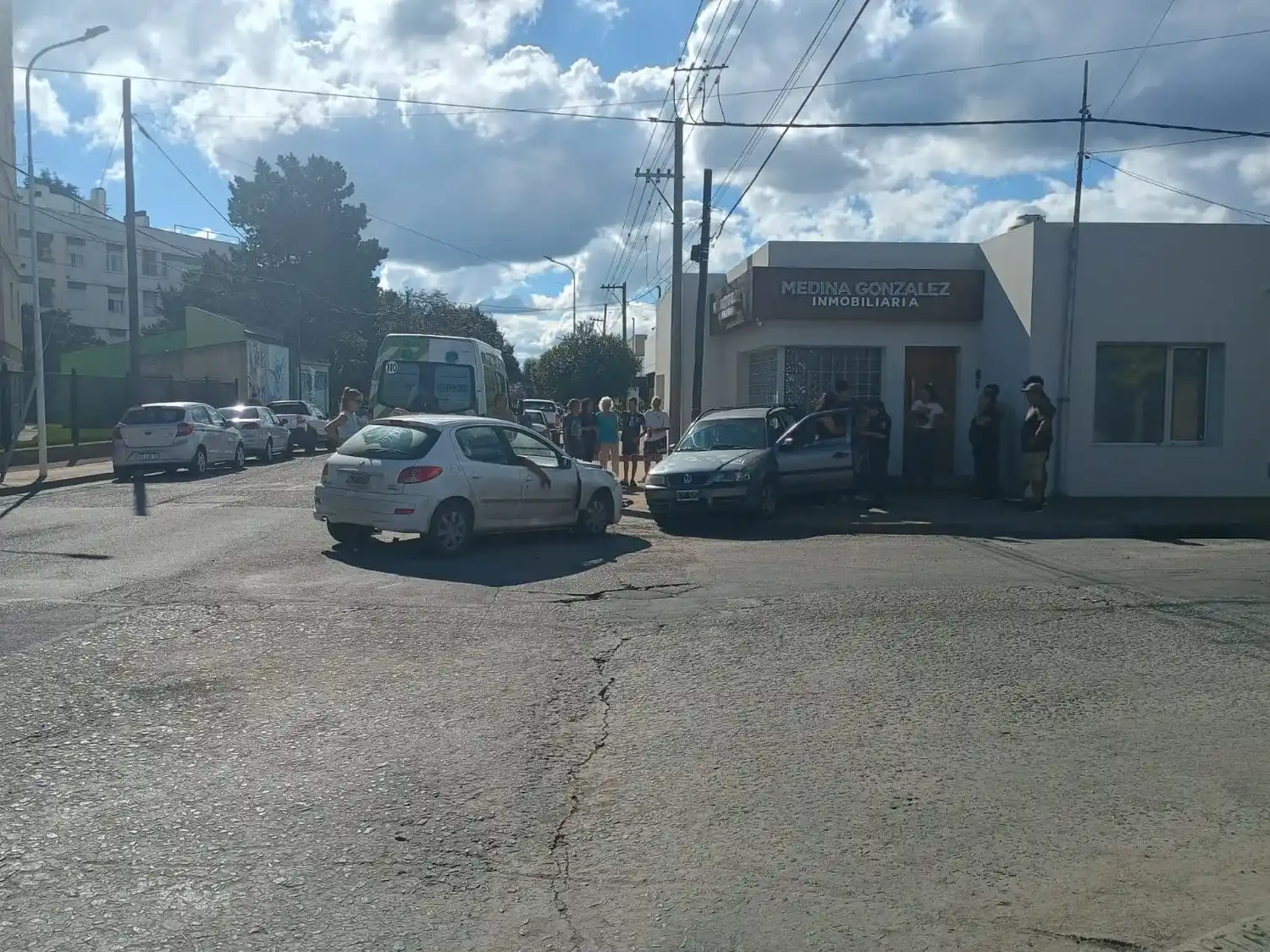 El hecho ocurrió minutos antes de las 16 horas.