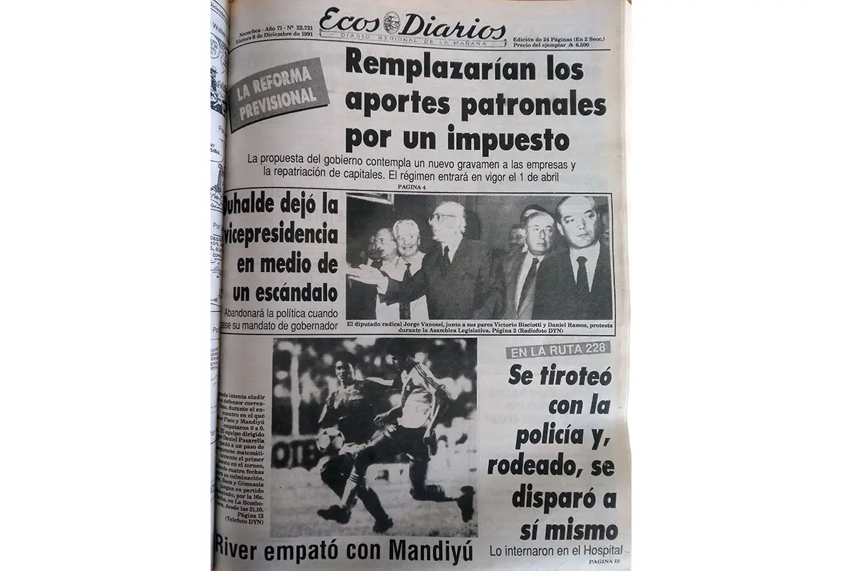 Viernes 6 de diciembre de 1991