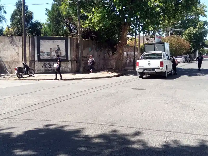 Motociclista lesionado