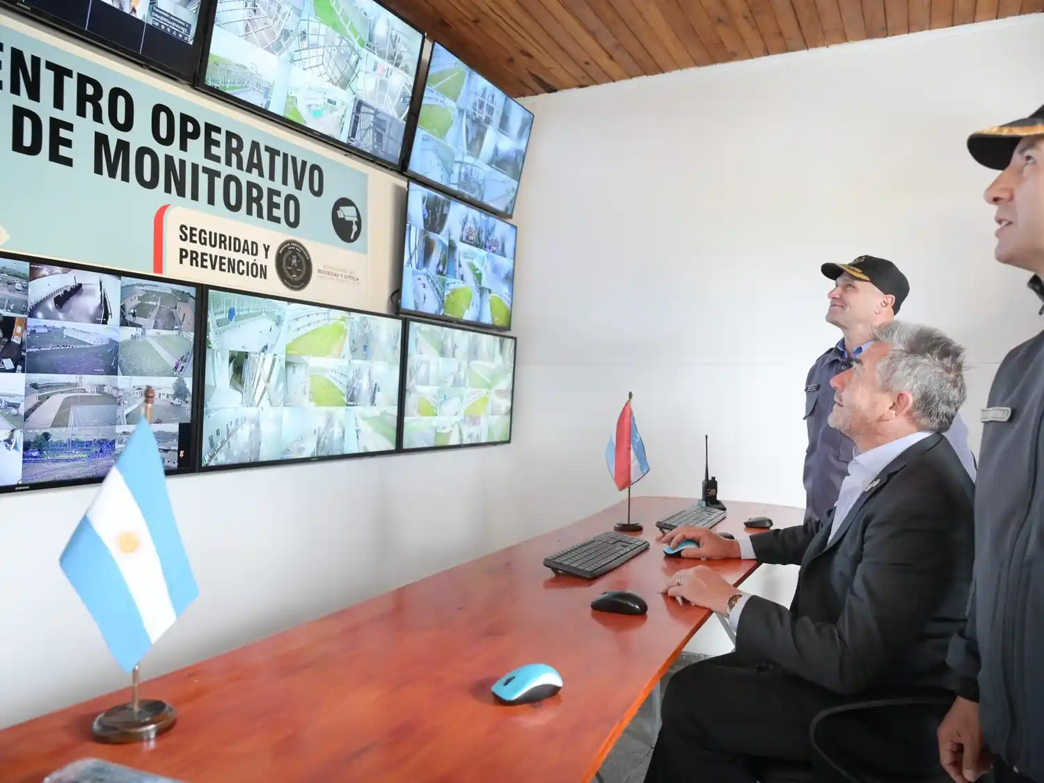Inauguraron el Centro Operativo de Monitoreo en la Unidad Penal Nº 9