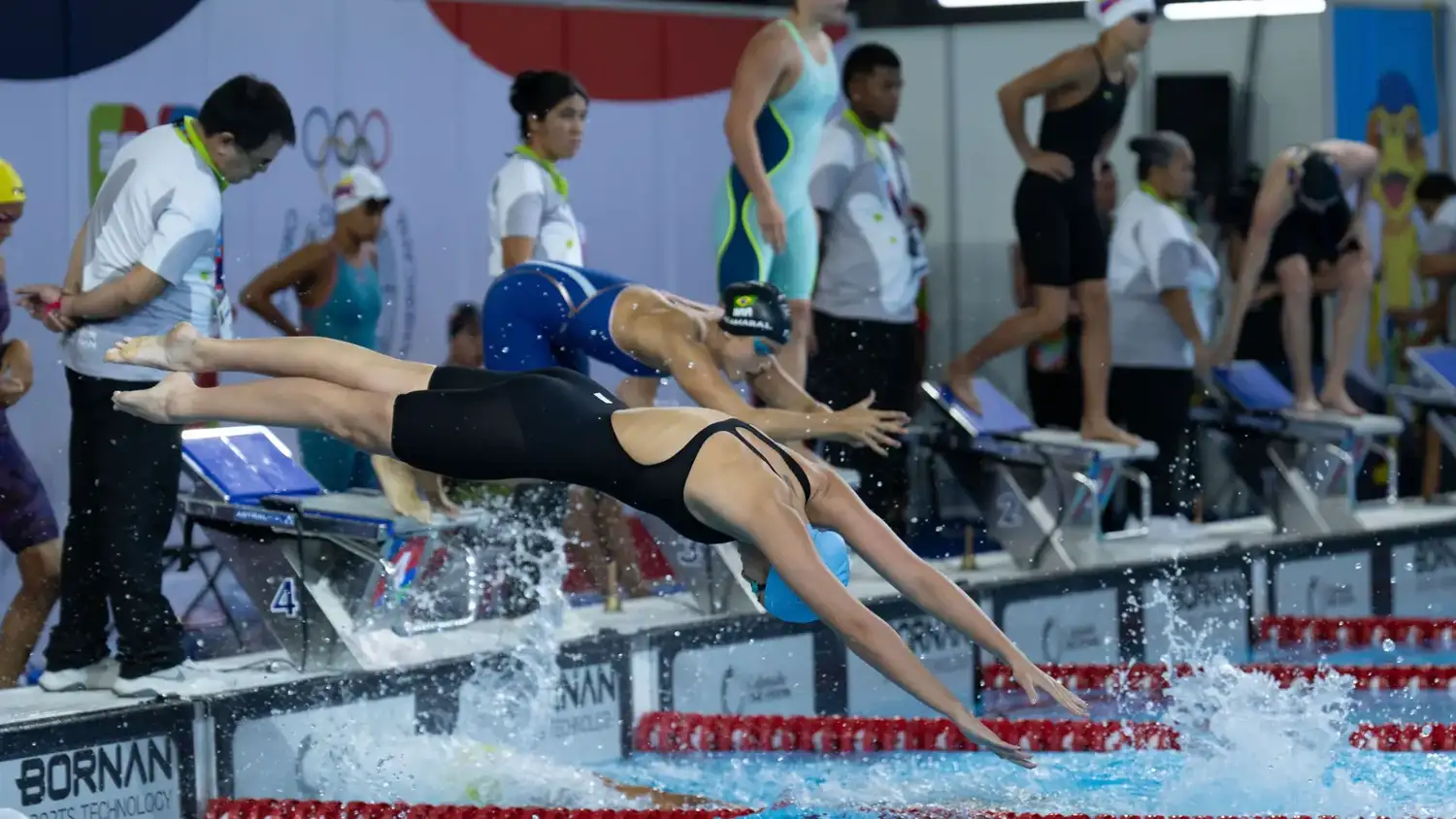 Malena Santillán cerró su estreno y apunta a los 200 metros espalda