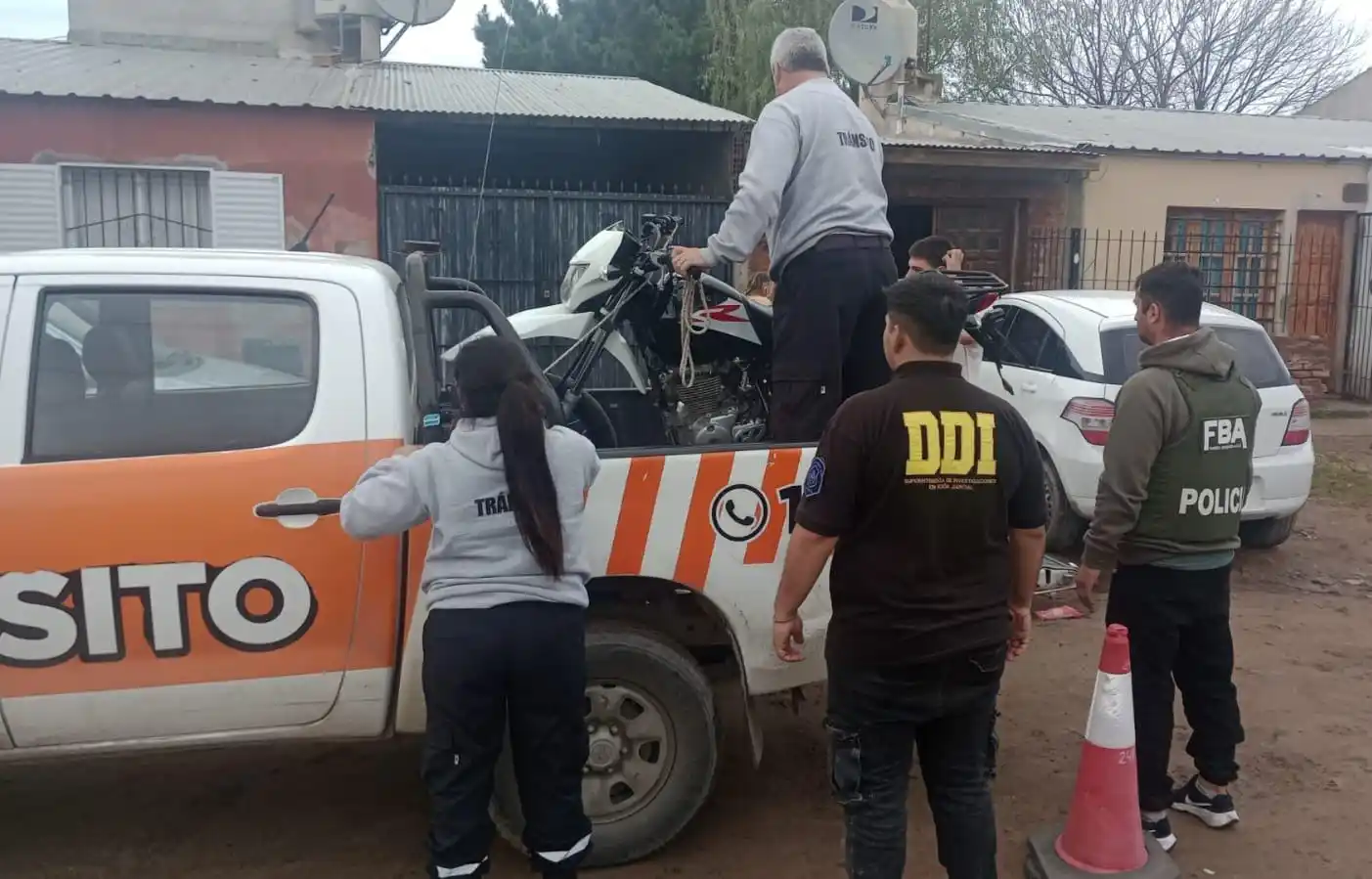 Hay 6 detenidos por las picadas ilegales y secuestraron 20 motos