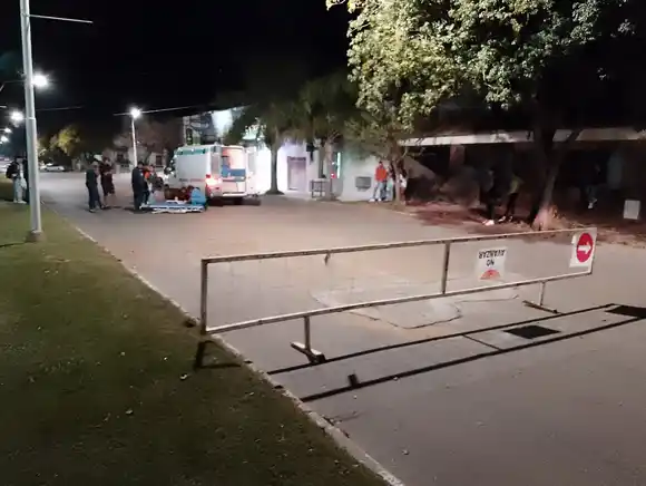 Accidente en San Salvador dejó a un motociclista con lesiones leves