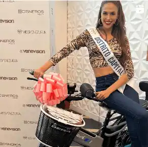 El Miss Venezuela también contará con motos Bera. Foto Instagram