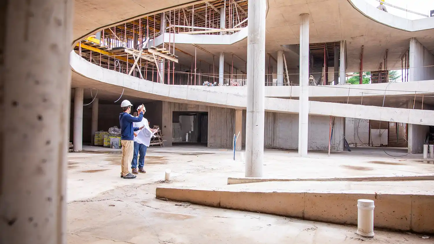 Paseo de la Rotonda. Obra