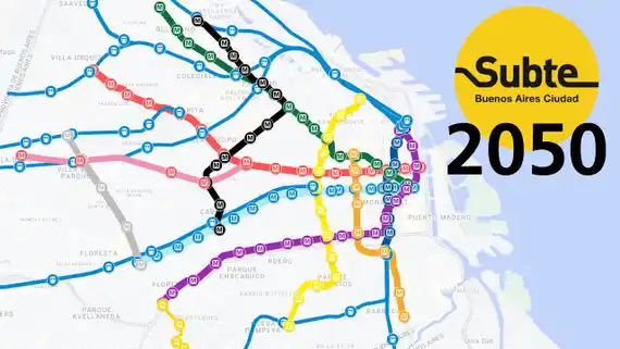 Buenos Aires y un gran salto: la construcción de la Línea F de subte y el TramBUS eléctrico