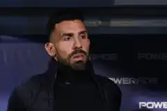 Tevez, internado por un dolor en el pecho