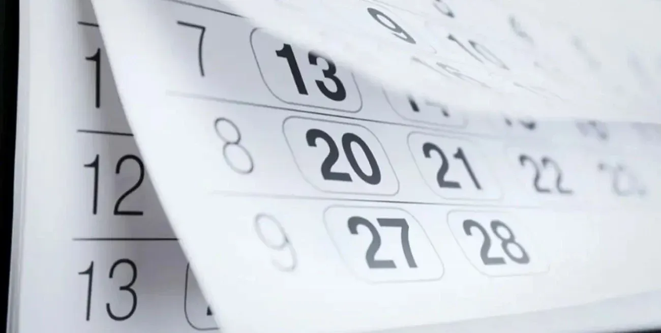 En agosto: viernes 15 no laborable y domingo 17 feriado por San Martín.