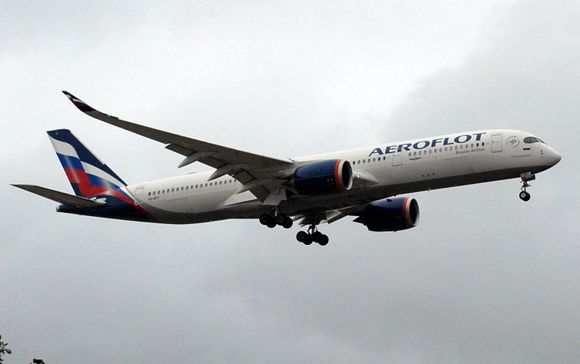 Aeroflot programa volar entre Moscú y Punta Cana