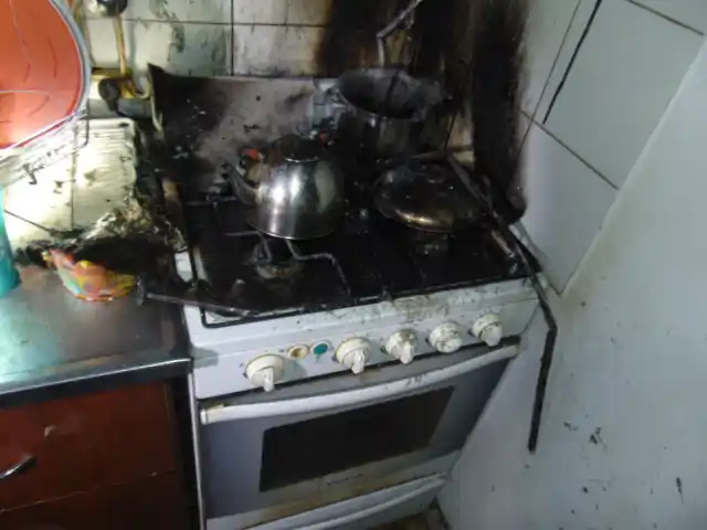 Venado Tuerto: incendio afectó la cocina de una vivienda