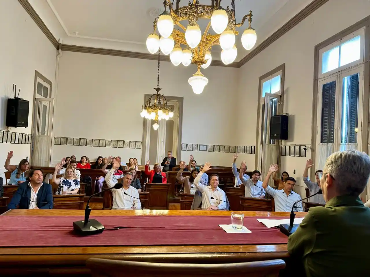 El Concejo Deliberante aprobó por unanimidad la conformación de la Comisión de Poderes.