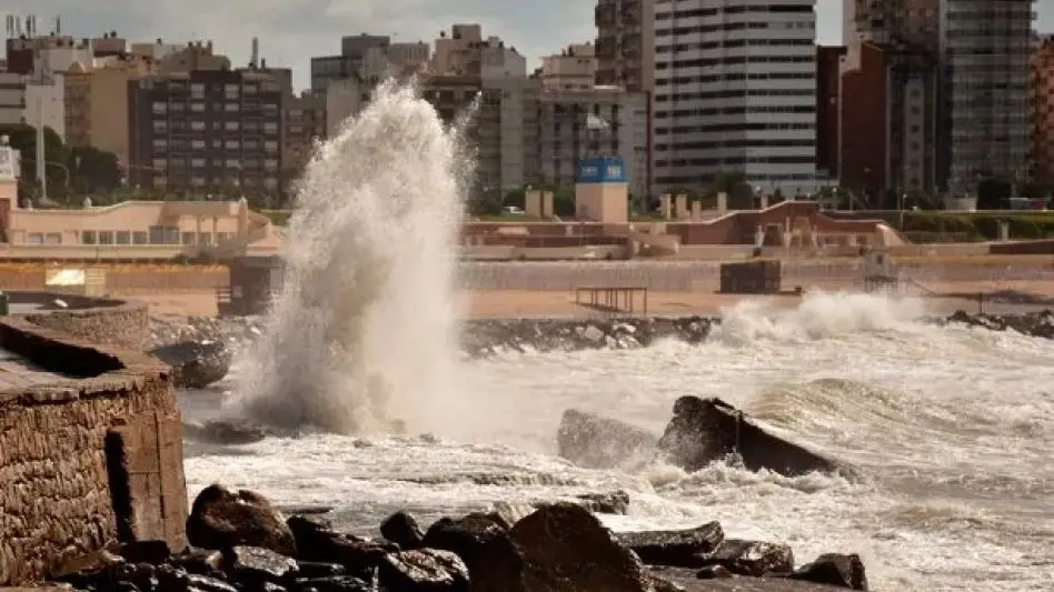 Mar del Plata y varias ciudades en alerta amarilla por fuertes vientos 